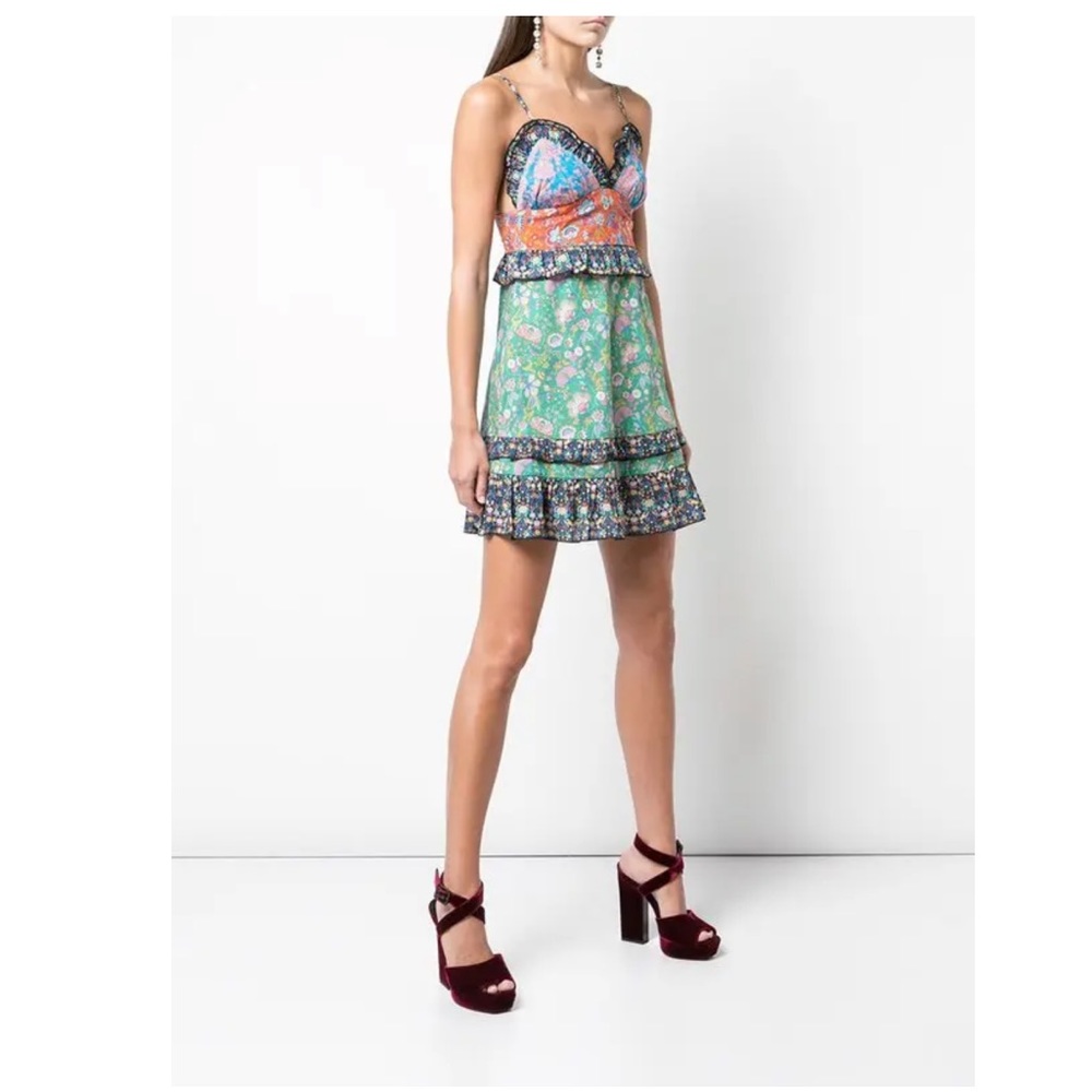 NWT Cynthia Rowley Charlotte Patchwork Dress 6